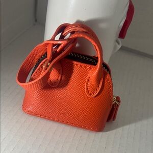 Vibrant Orange Mini Bag